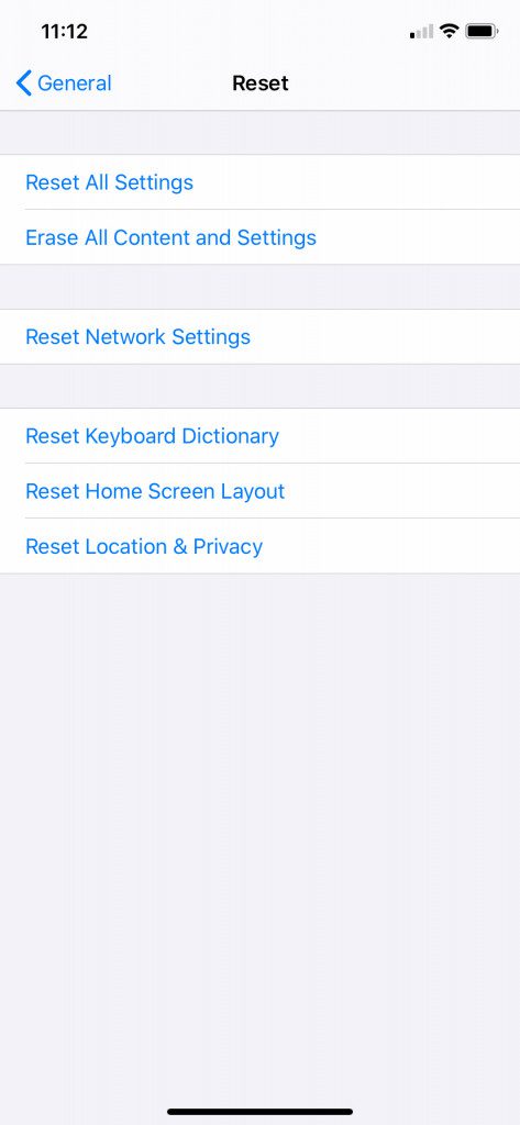 restore screen iphone