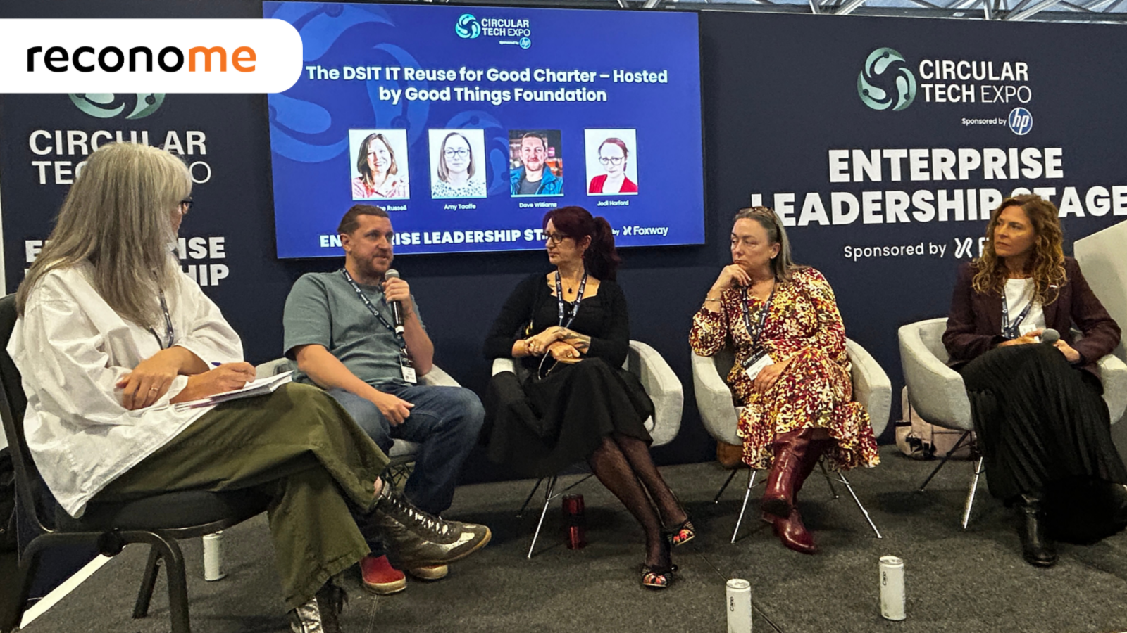 Dave Williams of Reconome on the IT Reuse for Good Charter panel at Circular Tech Expo 2026