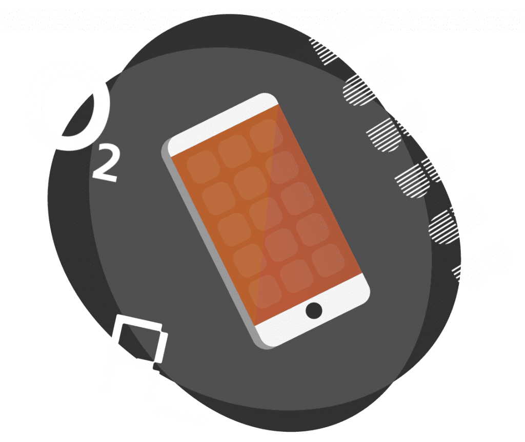 Household de-cluttering Phone Icon O2 Reconome